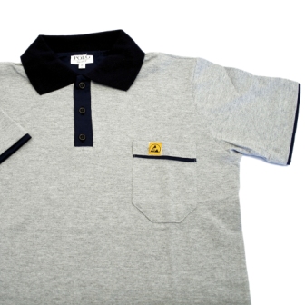 Poloshirt Kurzarm grau, XXS