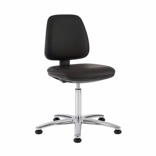 GALA Drehstuhl SX-112 Kunstleder 50:70 cm PC Gleiter, schwarz