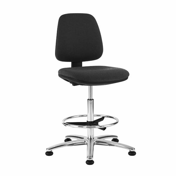 GALA Drehstuhl SX-113 60:85 cm PC Gleiter, inklusive Fußring, schwarz