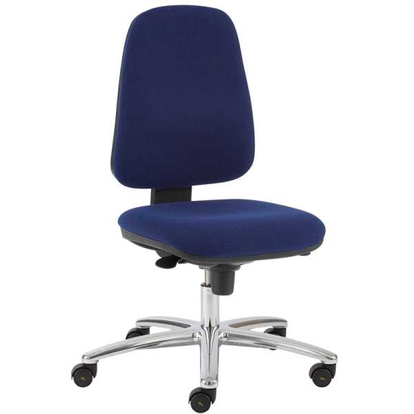 ATLAS Drehstuhl SX-210 44:57 cm SS Rollen, blau