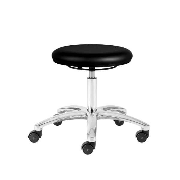 ROLLER Rollhocker SX-250 Kunstleder 42:55 cm, schwarz
