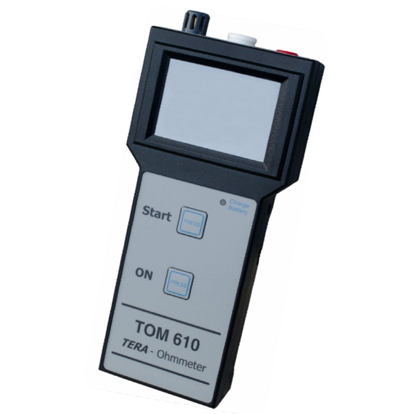 TE3610 Tera-Ohm-Meter mit Touch-Display inkl. Messelektroden