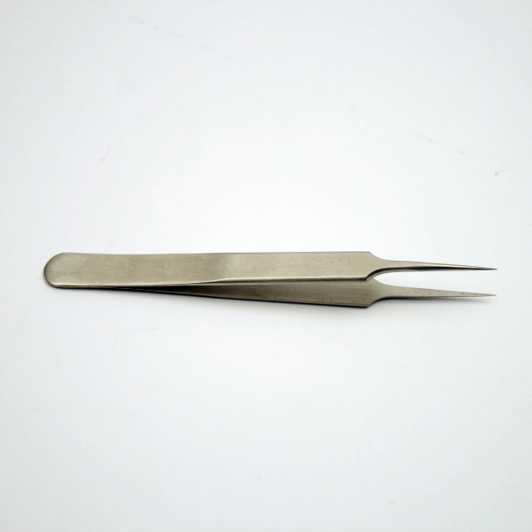 P14 Pinzette Typ ST-14, fein, 110 x 10 mm, Spitze 0,1 mm