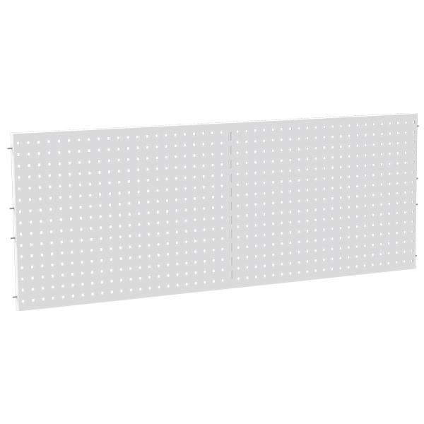 Lochplatte ESD 1800 x 600 mm, RAL 7035 - lichtgrau