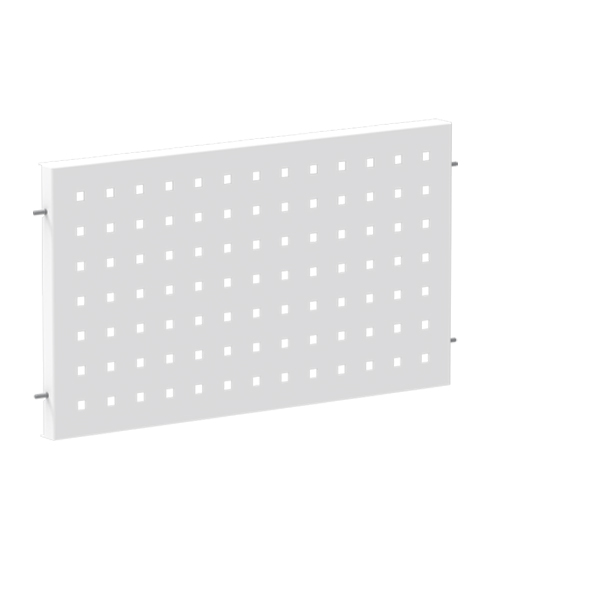 Lochplatte ESD 600 x 300 mm, RAL 7035 - lichtgrau