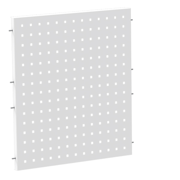 Lochplatte ESD 600 x 600 mm, RAL 7035 - lichtgrau