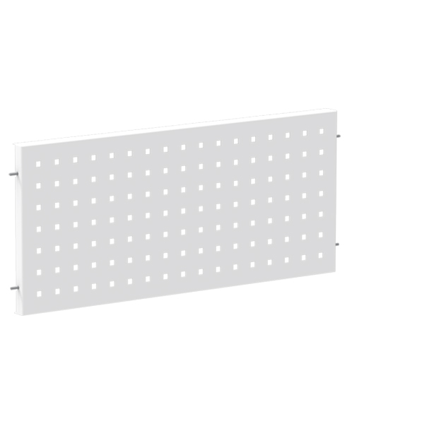 Lochplatte ESD 750 x 300 mm, RAL 7035 - lichtgrau