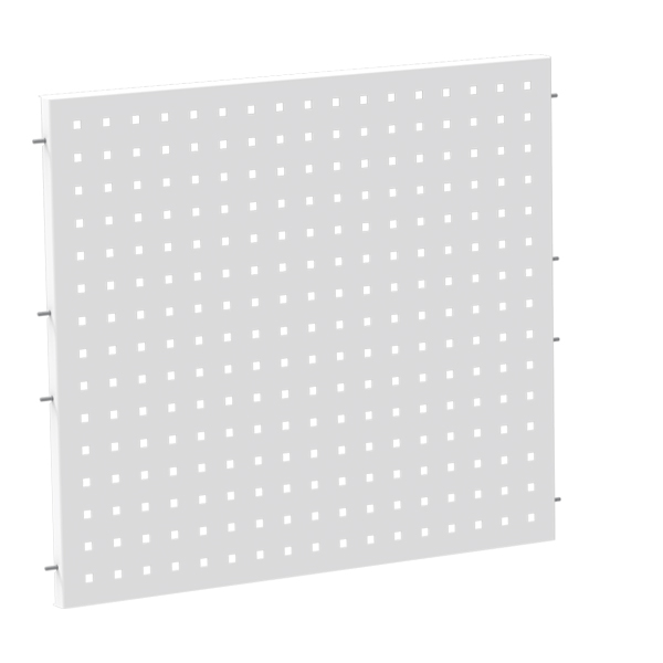Lochplatte ESD 750 x 600 mm, RAL 7035 - lichtgrau