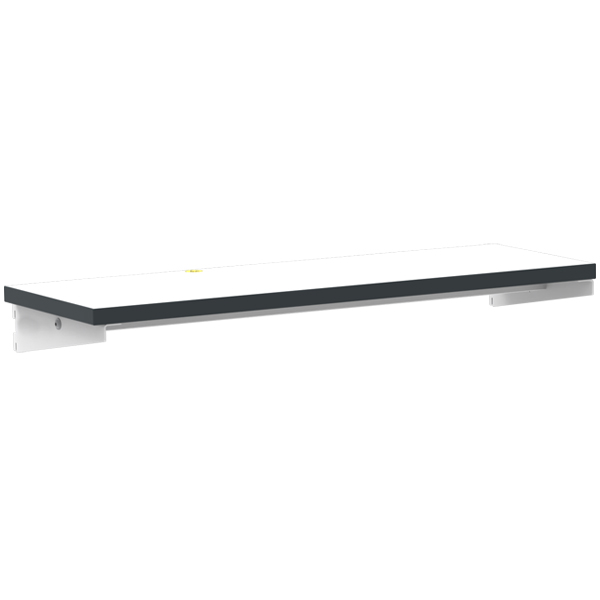 Regalboden 1/2 ESD 1000 x 305 mm, RAL 7035 - lichtgrau
