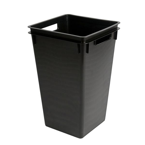 BIN40 40 l Abfallbehälter LxBxH 328 x 328 x 530 mm, schwarz