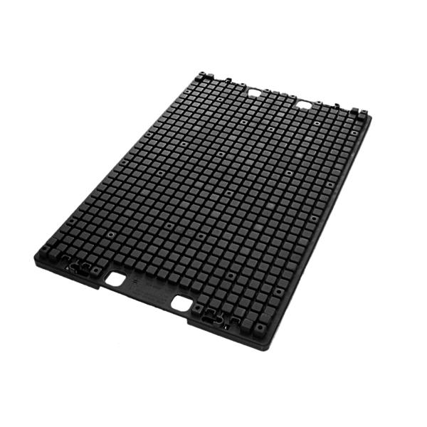 PBH6040 Leiterplattenhalter schwarz, 557 x 357 x 22 mm, Nutbreite 2,5 mm
