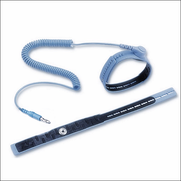 F4000U/T Set blau: Thermoplastband/Kabel 1.8 m, 3 mm DK auf Banane