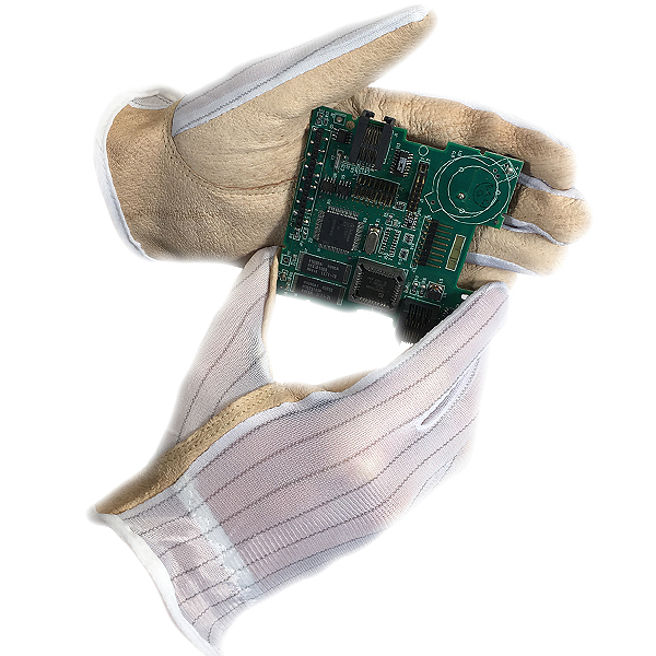 GL40 Handschuh mit Handinnenfläche aus Leder