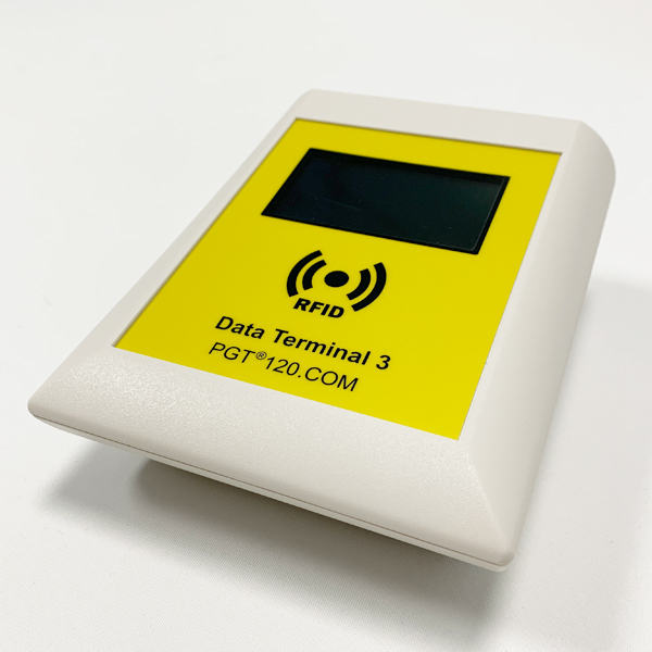 Data Terminal DT3 + Display, RFID-Reader und Relaiskontakt